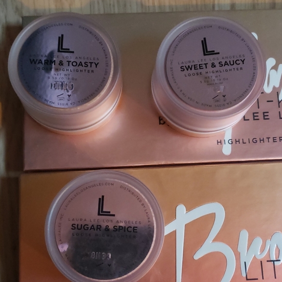 Laura lee lot highlighter palettes & loose highlig - Picture 2 of 4